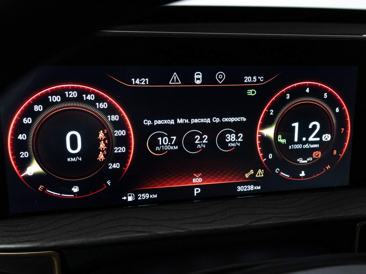 EXEED LX 2022 года с пробегом. Фото: #11