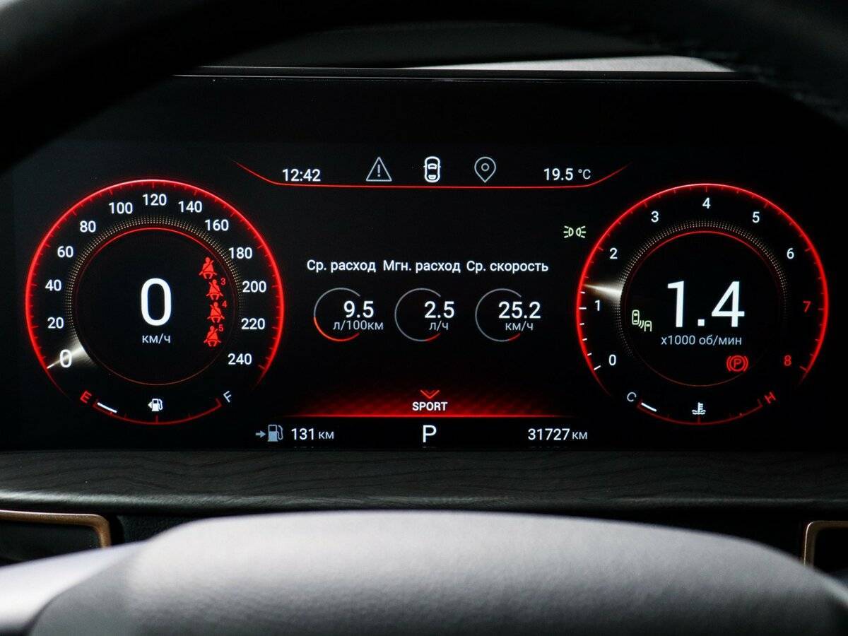 EXEED LX 2022 года с пробегом. Фото: #9