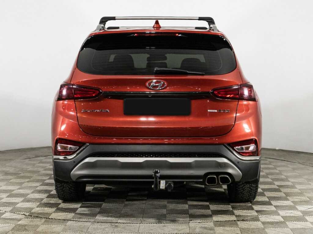 Hyundai Santa Fe 2019 года с пробегом. Фото: #5