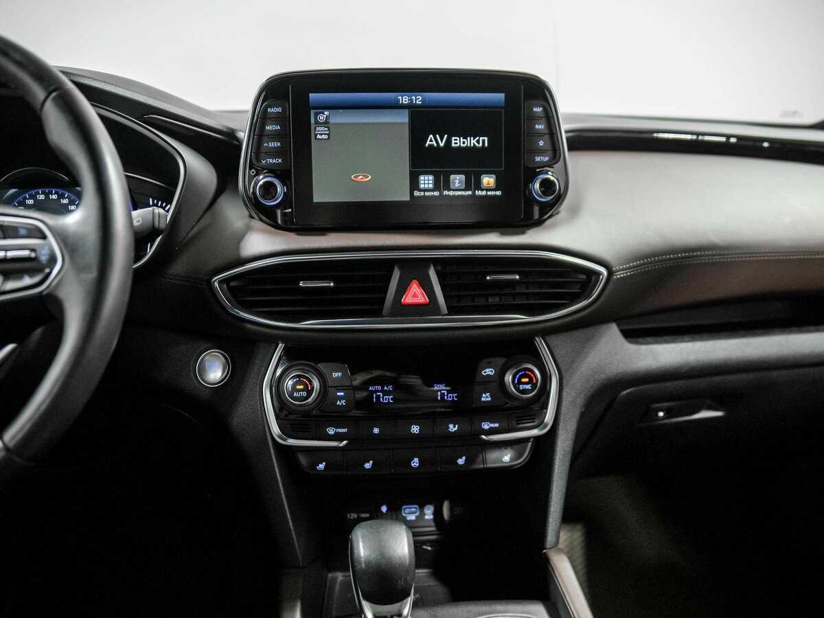 Hyundai Santa Fe 2019 года с пробегом. Фото: #8