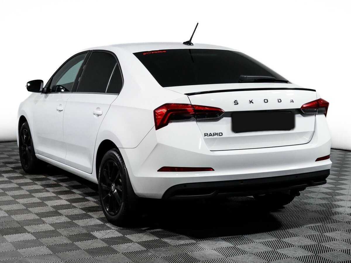 Б/У Шкода Рапид 2022 года. Фото: #6