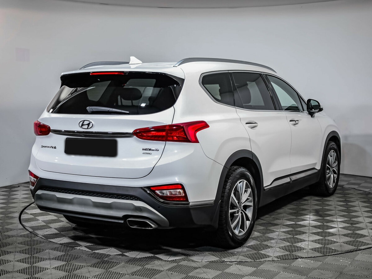 Hyundai Santa Fe 2020 года с пробегом. Фото: #4
