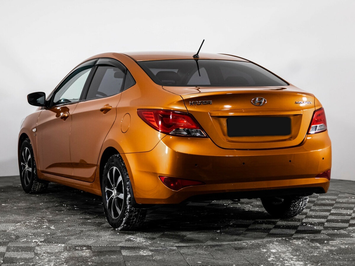 Hyundai Solaris 2014 года с пробегом. Фото: #5